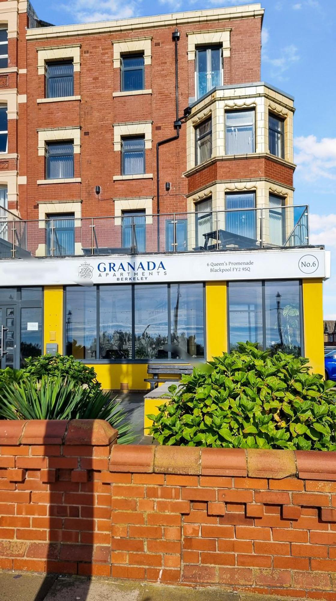 Granada Apartments Berkeley Blackpool Zewnętrze zdjęcie